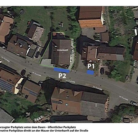 Laendliche 2-Zimmer Wohnung Bad Ditzenbach Dış mekan fotoğraf