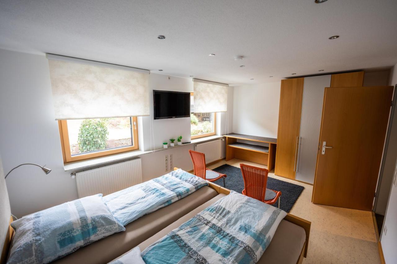 Laendliche 2-Zimmer Wohnung Bad Ditzenbach Dış mekan fotoğraf