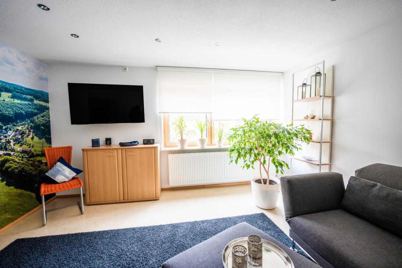 Laendliche 2-Zimmer Wohnung Bad Ditzenbach Dış mekan fotoğraf